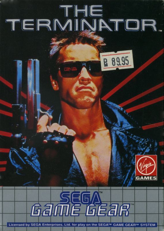 The Terminator [Classic] box art for Sega Game Gear